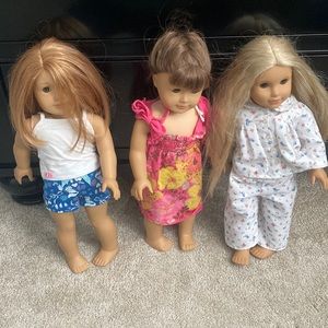 Lot of American Girl Dolls
